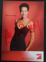Mo Asumang Pro7 Autogramm signiert Fotopostkarte 10x15cm
