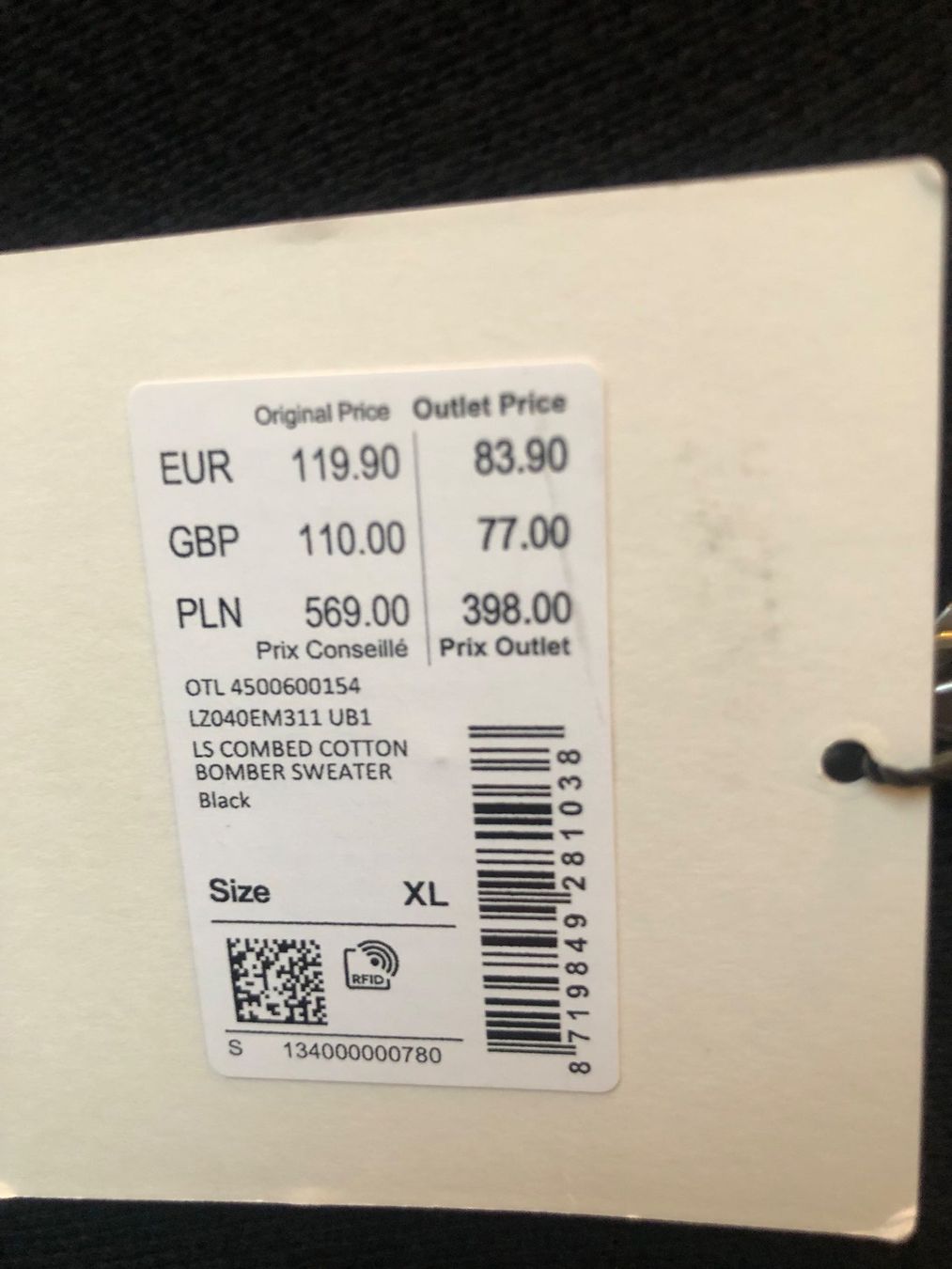 Calvin Klein Maglioni & Felpe: NEUE Calvin Klein - Jacke Grösse XL - Geschenk? – Nuovo e nell'imballaggio originale da Oberweningen venduto da Gerini 3