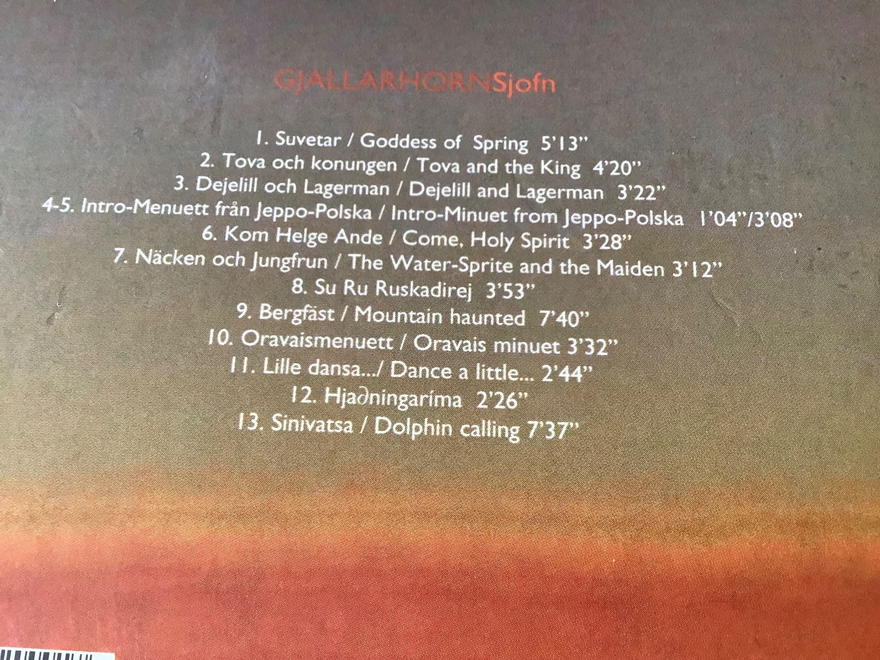 CDs: Gjallarhorn * Siofn – Gebraucht aus herzogenbuchsee von HIFIANER 1