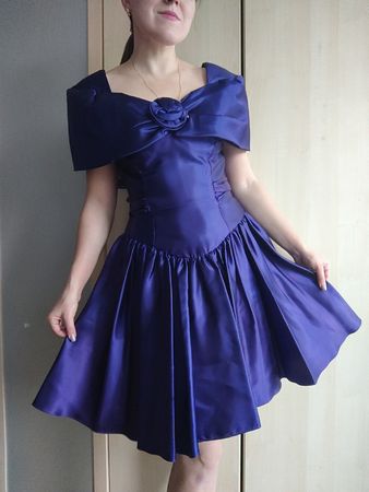 Robert Baron Paris Dress Abendkleid Size S vintage