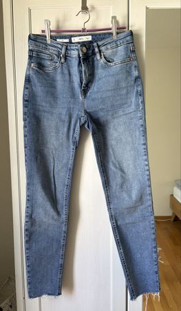 MNG Jeans Damen Gr.38 light blue Denim