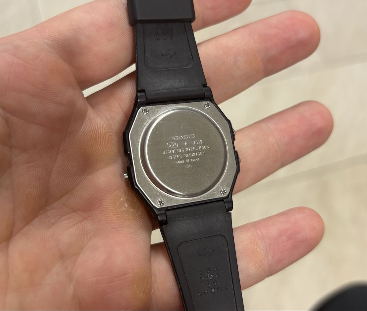 Casio Orologi: Casio F-91W Digitaluhr – Usato da Trimbach venduto da fro_2ztm 4