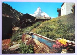 Findelen, Zermatt mit Matterhorn
