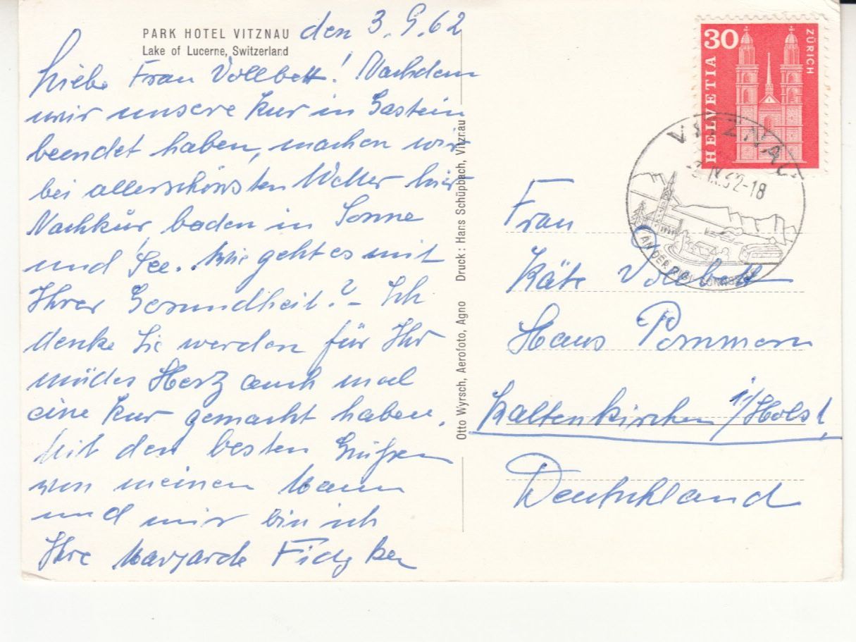 Cartes postales: Vitznau 1962 – D'occasion à Bürglen TG par StampGraf 1