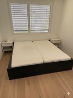 Simples und Bequemes Bett inkl. Lattenrost und Matratzen