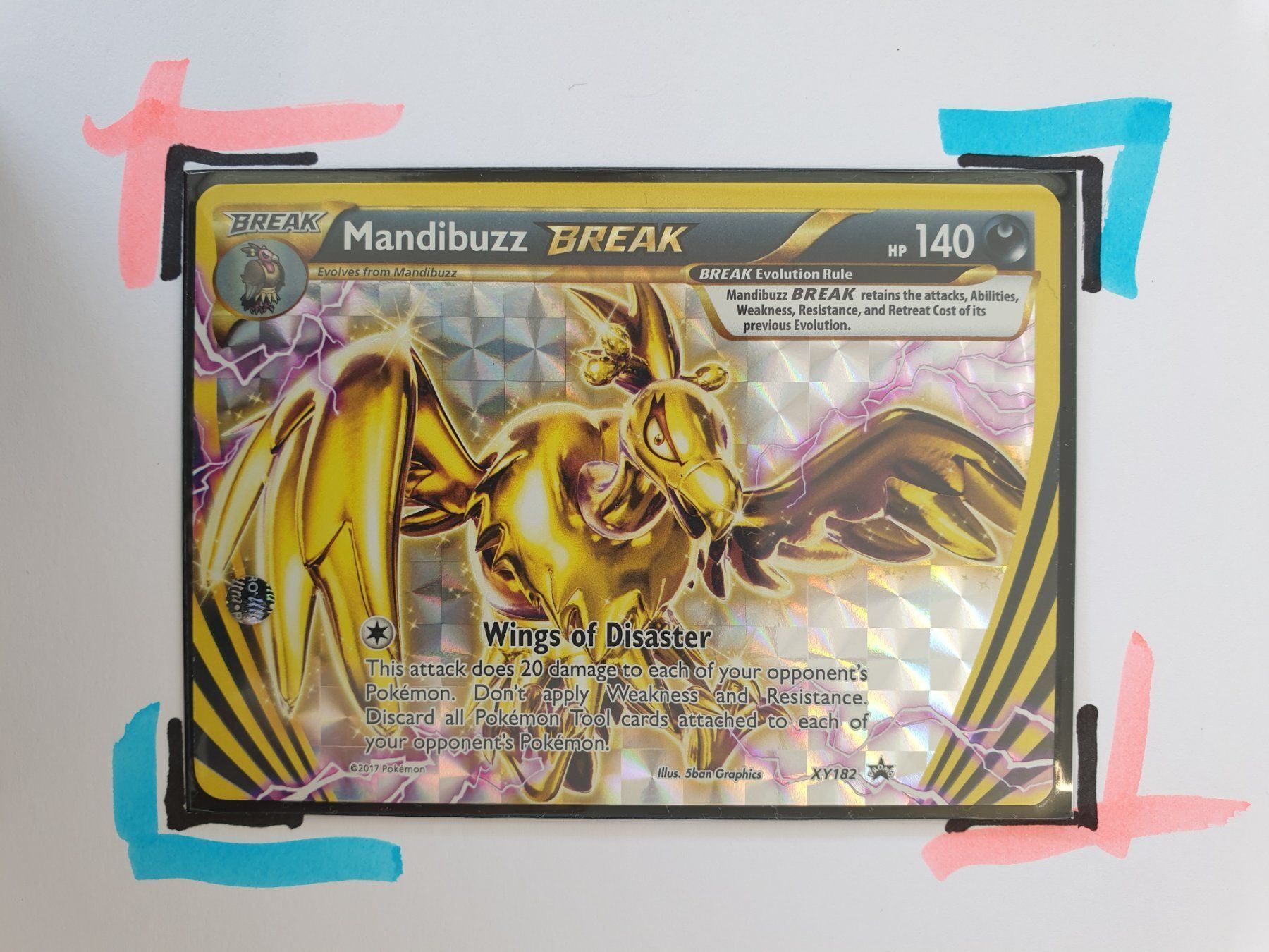 Pokémon Carte collezionabili: Mandibuzz Break - XY182 - Promo – Nuovo (secondo la descrizione) da St. Gallen venduto da tradermuck