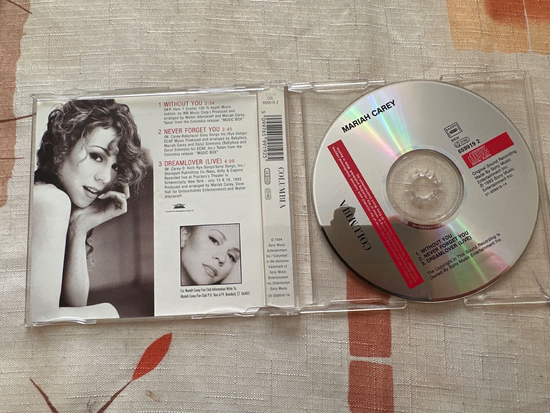 CD: Mariah Carey - Without You – Usato da Schaffhausen venduto da D-MAC 1