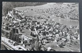 Flugaufnahme Lungern um 1950