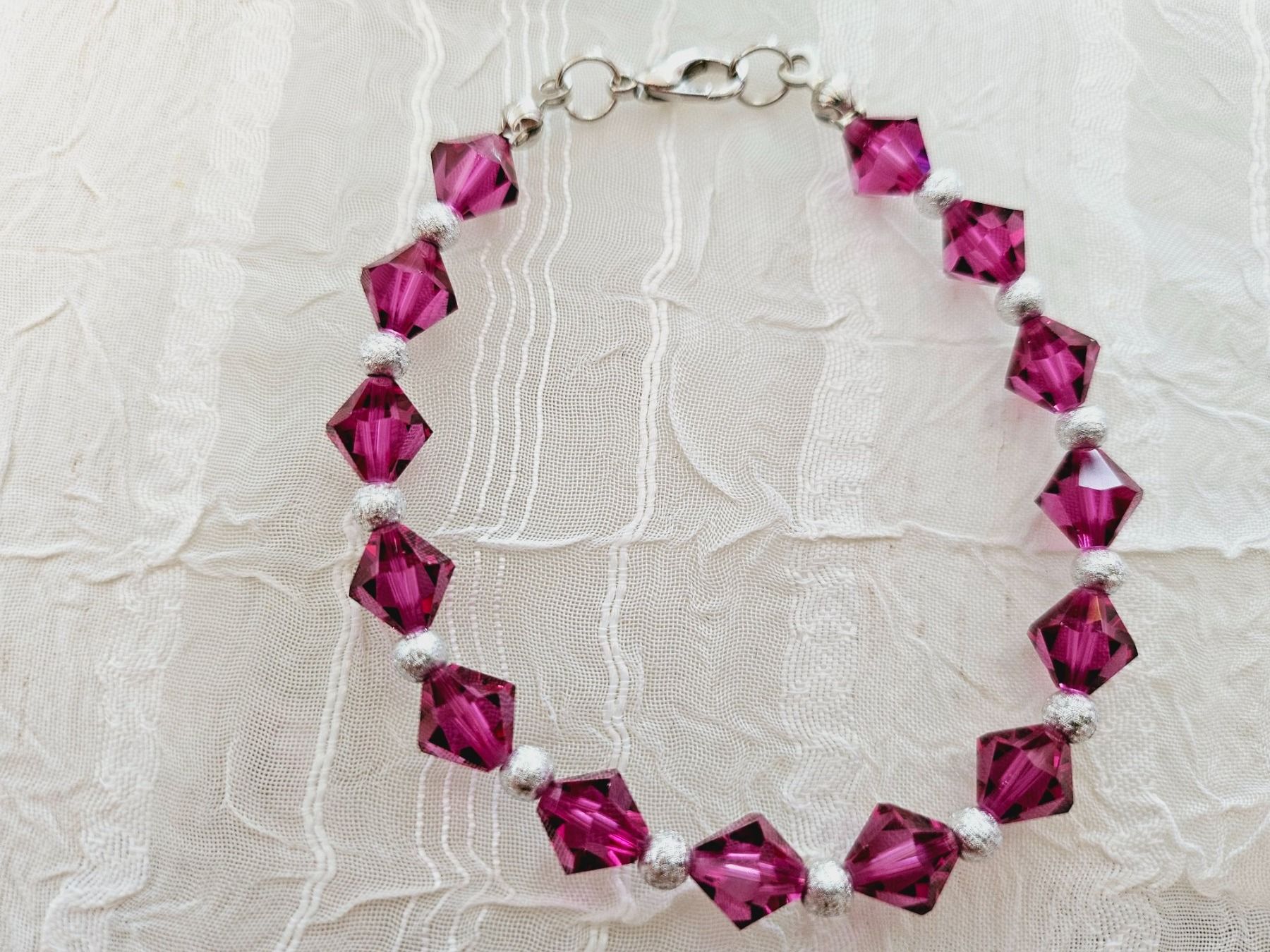 Bracciali & Braccialetti: Armkette aus swarovski perlen – Nuovo (secondo la descrizione) da Dietikon venduto da Eleda 5