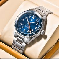 Pagani Design GMT Automatic Uhr Herrenuhr Neu Unbenutzt