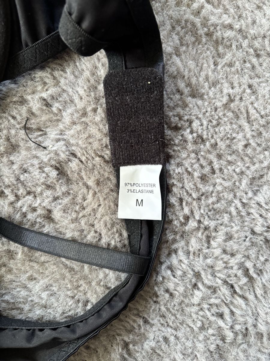 Altra biancheria intima: Black Bra with Blue Flowers Size M – Nuovo (secondo la descrizione) da Wichtrach venduto da Re_Fit 2