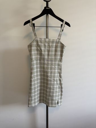 Mini robe CLOCKHOUSE à carreaux, taille 38 - Été parfait!