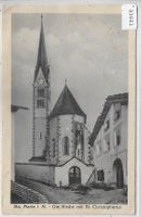 Sta. Maria i.M. - Die Kirche mit St. Christopherus