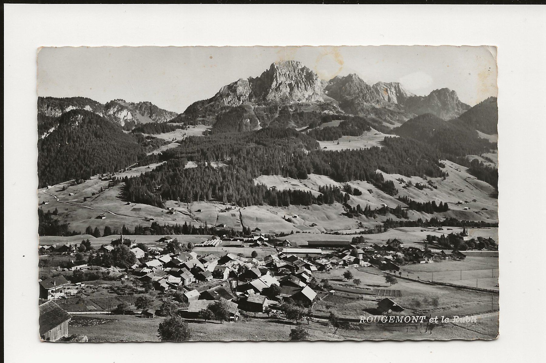 Cartoline postali: AK 1959 Rougemont – Usato da Greifensee venduto da 315WDO