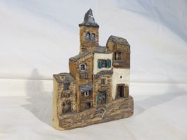 relief Wandbild aus Ton