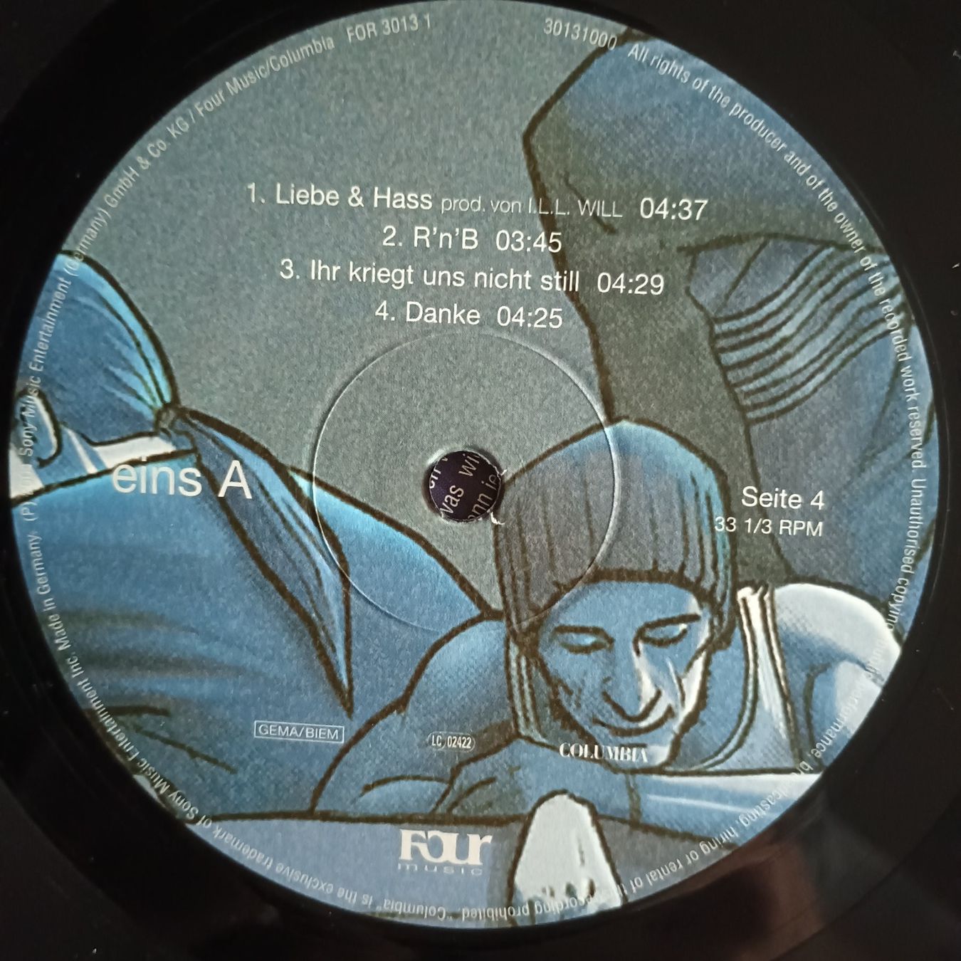 Schallplatten: Blumentopf ‎– Eins A 2xLP DE-2001 1st PRESS VG++/VG(+) – Gebraucht aus münchenstein von karl_heinz_krasser 5