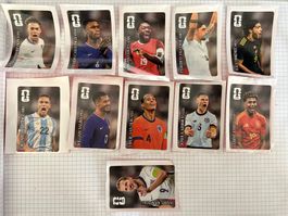 Coca Cola / Panini Stickers Fussball WM Konvolut 11 von 12