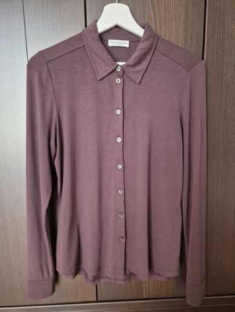 Marc O’Polo Damen Bluse / Shirt Aubergine / Beere – Gr. S