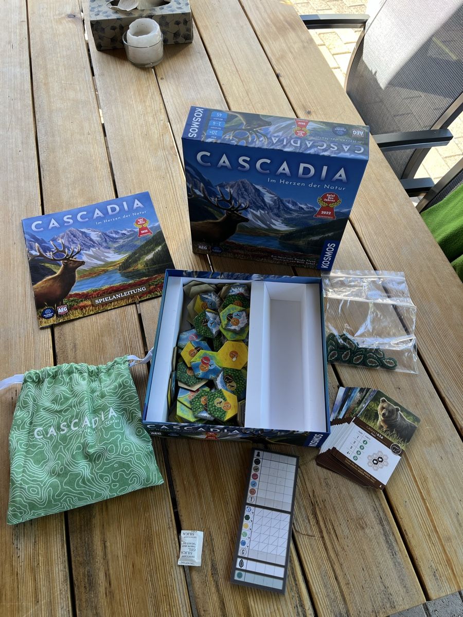 Kosmos Jeux: Kosmos Spiel Cascadia - fast neu  – Neuf (Voir description) à Bülach par scapha26 2