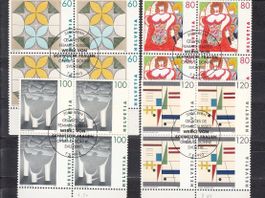 SBK 848 - 851 im 4er-Block mit ET