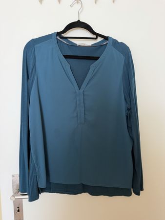 Damen Langarmshirt Cecil blau Grösse M guter Zustand