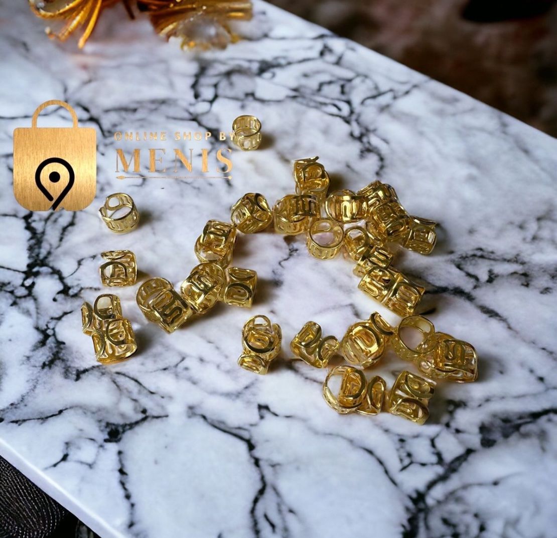 Accessori per capelli: Haarringe Perlen Haargeflechtringe Clips Dreadlocks – Nuovo e nell'imballaggio originale da Balsthal venduto da Menis-Shop4 2