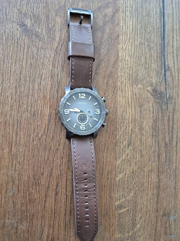 Fossil Orologi: FOSSIL Nate Chronograph Uhr – Usato da Grenchen venduto da Farnsworth29 1