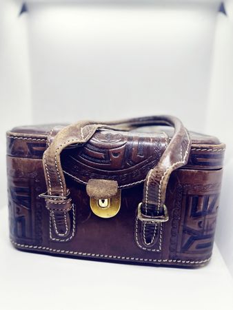 [VINTAGE]: Handtasche aus Leder