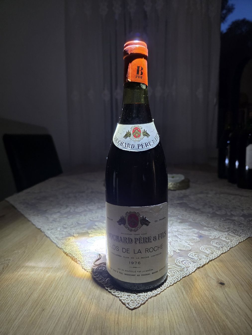 Vino: Bouchard Pere & Fils 1976, Beaune Premier  – Nuovo (secondo la descrizione) da Brugg AG venduto da Tiga108.