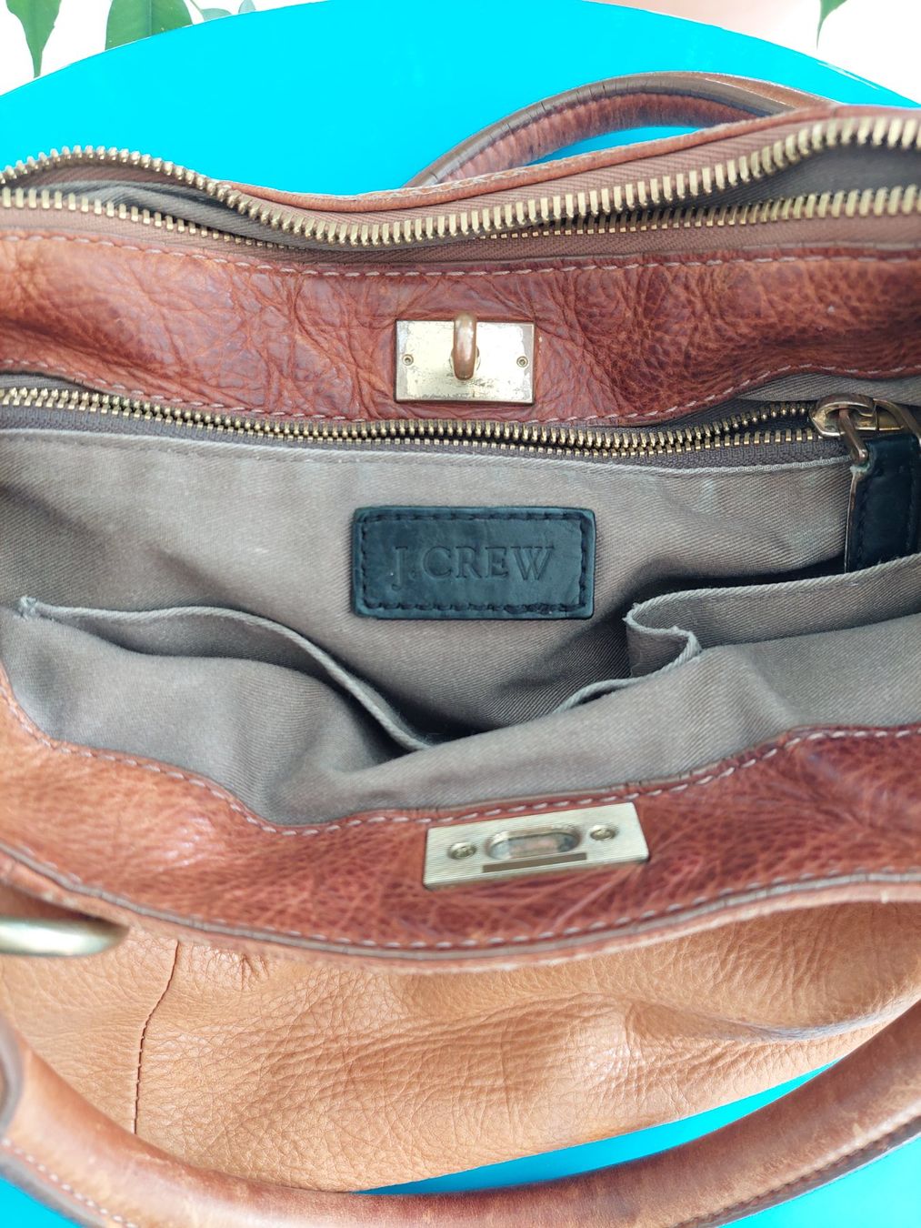 J.Crew Taschen für Damen: Echt Leder Marken Tasche J. Crew Original – Gebraucht aus Birmensdorf ZH von Almasdelmar 5