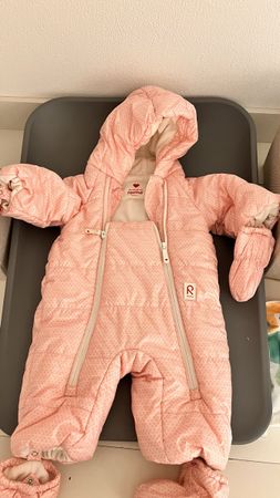Schneeanzug Reima rosa Grösse 62/68 cm guter Zustand