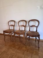 3 schöne Antike Stühle