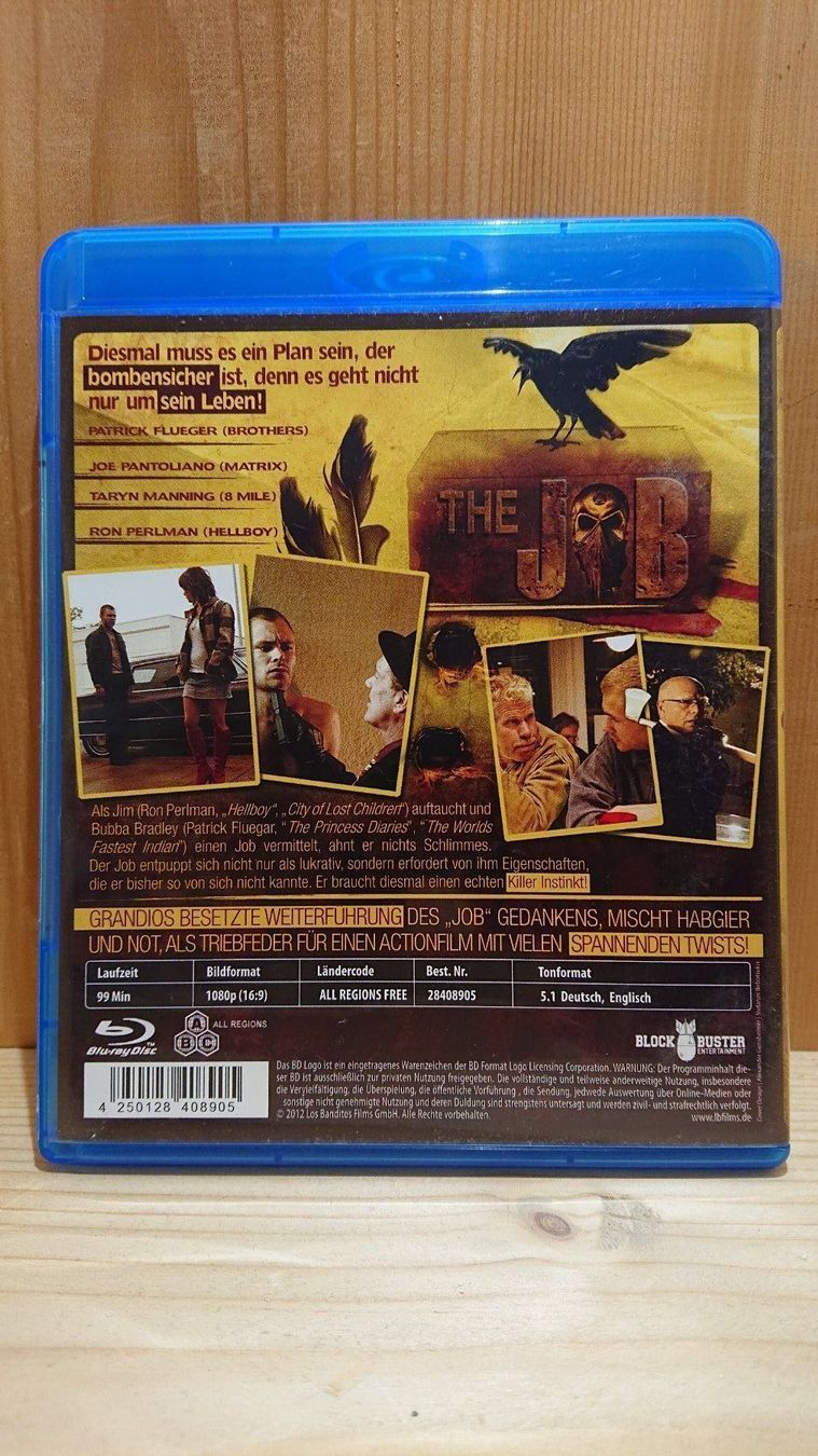 Tutti i DVDs: THE JOB Blu-Ray – Usato da Wilderswil venduto da Exebub 1