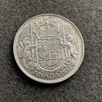 50 Cent Silber Kanada 1951