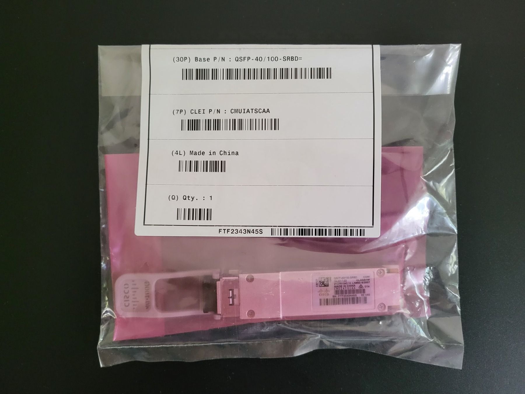 Lecteurs & Adaptateurs: Cisco QSFP 40/100G SRBD – Neuf avec emballage d'origine à Grand-Lancy par fbo_8zyg 1