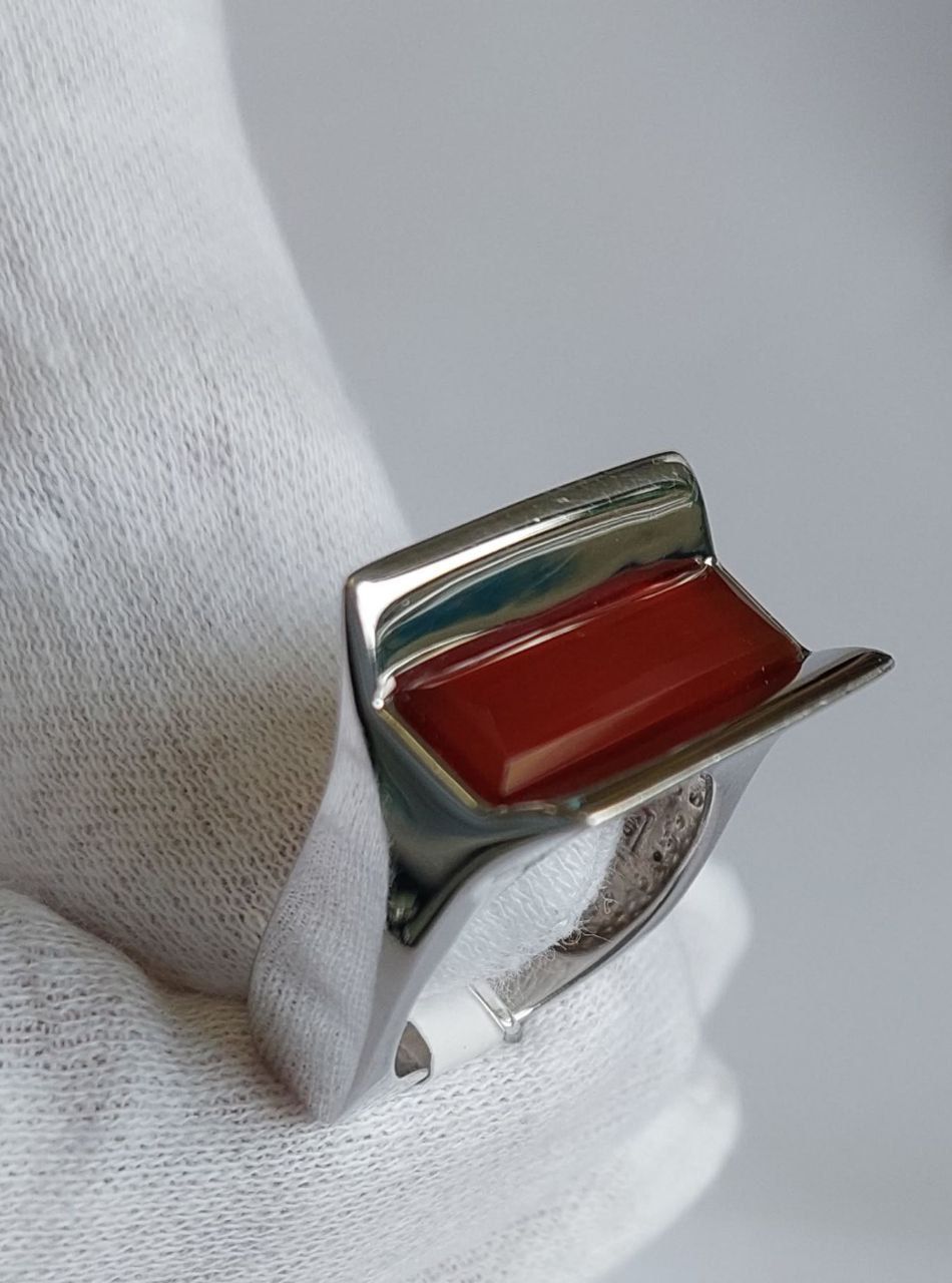 Anelli: Ring Silber mit Karneol – Usato da Stans venduto da wer_fd5f 1