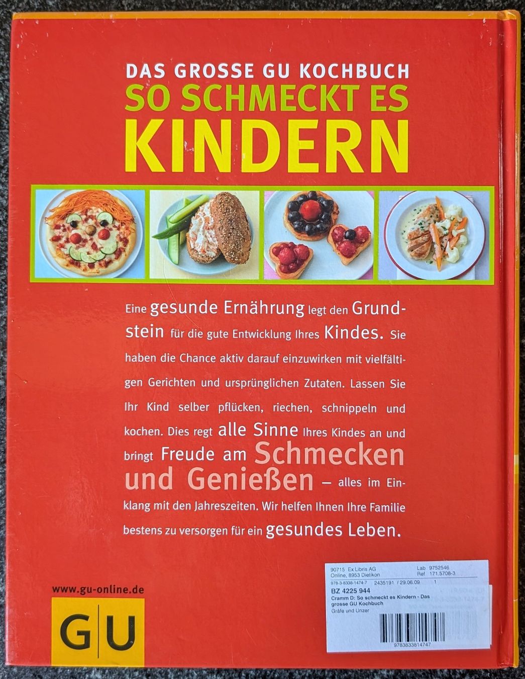 Libri: Kochbuch "So Schmeckt Es Kindern" – Usato da Dussnang venduto da Mr_lucky 1