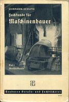 Maschinenbau, Fachkunde, Werkstoffkunde