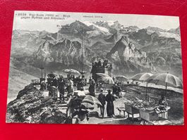 Rigi-Kulm Blick gegen Mythen und Glärnisch