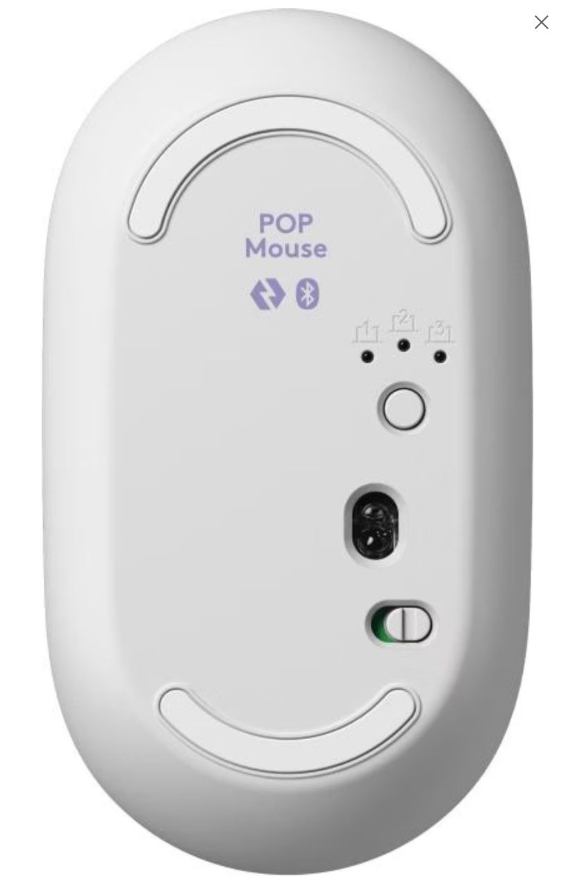 Logitech Tastiere: Logitech POP Icon Combo Tastatur und Maus - Funk/Bluetooth – Nuovo e nell'imballaggio originale da Jonen venduto da YoKoDesign 3