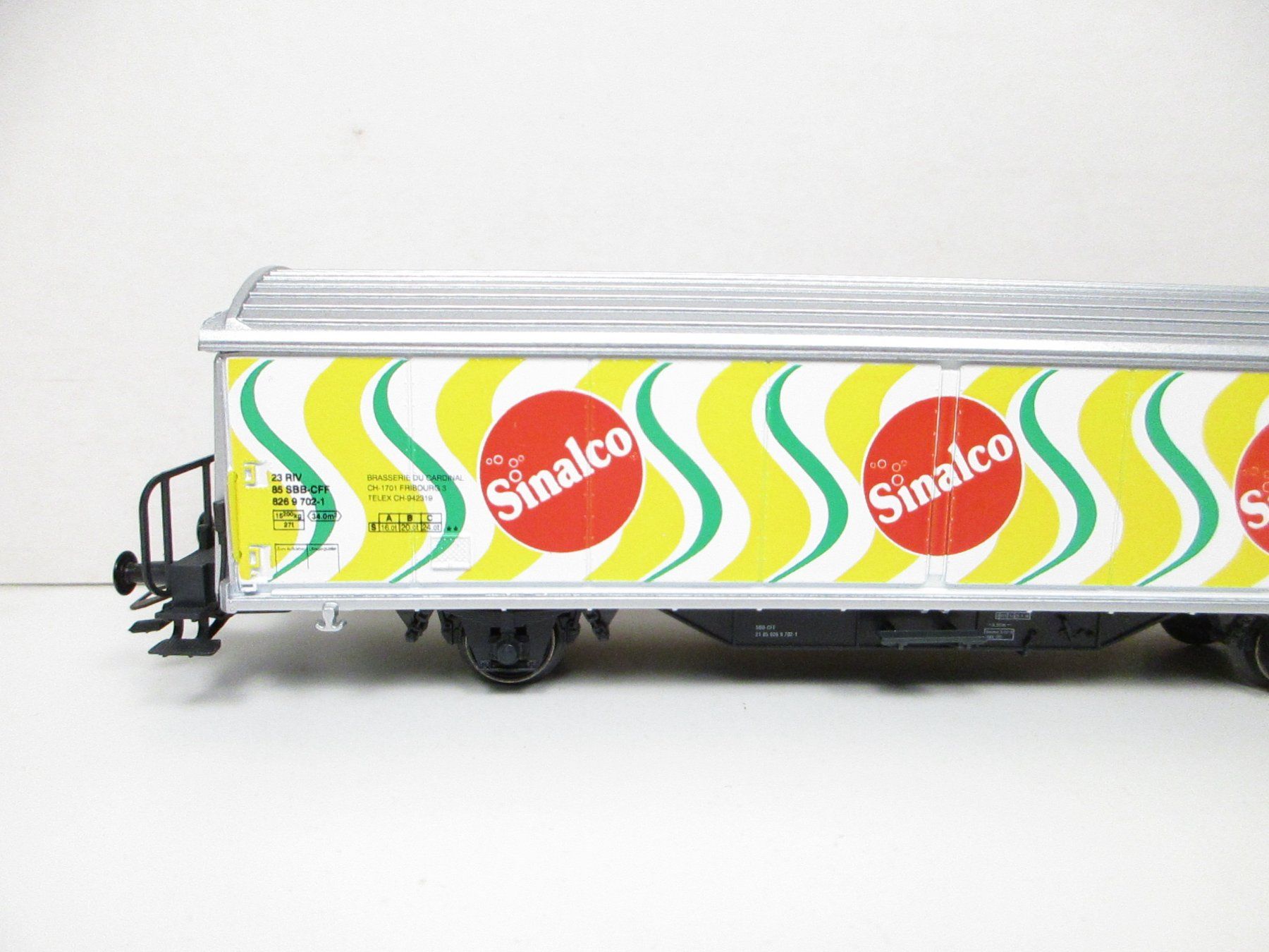 Märklin Modellini di ferrovie: Märklin 4735.937 SBB Schiebewandwagen SINALCO – Nuovo e nell'imballaggio originale da Olten venduto da Heinrich875 3