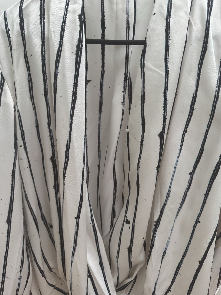 Mango Camicette: Mango Bluse gestreift Gr. L schwarz/weiss – Nuovo (secondo la descrizione) da Winkel venduto da Schorley 3