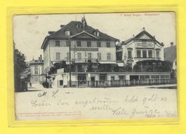 25.9.1909 Wädenswil/Hotel ENGEL+Tanzsaal/Balkenort+GriederAK
