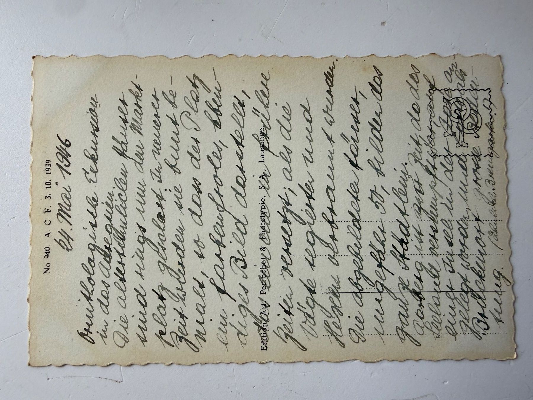 Cartoline postali: AK Aarberg – Usato da Zwingen venduto da moje1 2