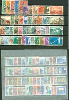 Pro Patria gest. bis 1963 mit 5C- auf 2 Steckkarten (C113)