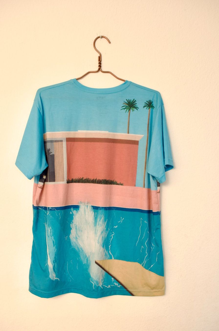 T-shirts: T-Shirt David Hockney A Bigger Splash – Neuf (Voir description) à Zürich par amarkin 1