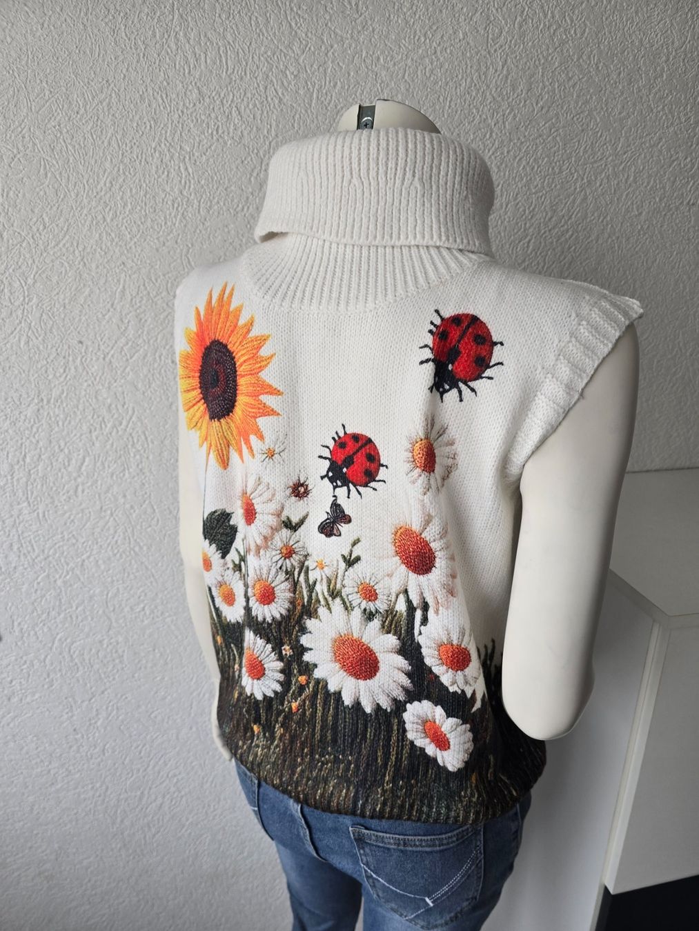 Tops: Pull sans màche col.roulé T-S – Neuf (Voir description) à Les Verrières par kitel79 9