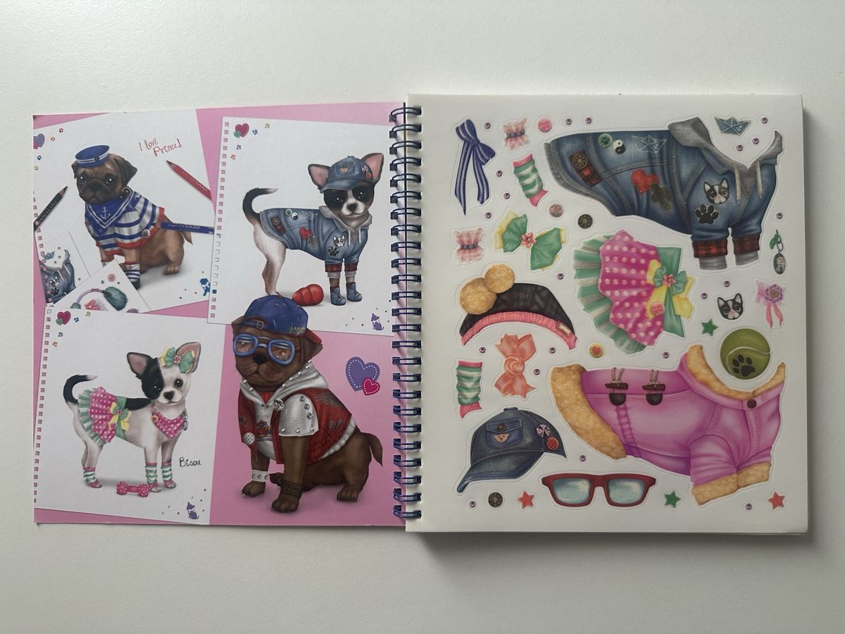 Libri: Top Model Malbuch und Stickerheft Hund – Nuovo e nell'imballaggio originale da Uetendorf venduto da Gar_9pvy 4