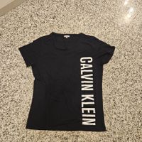 Calvin Klein Herren T-Shirt, Grösse L, Schwarz, Neu