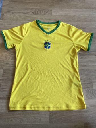 Trikot Brasilien Grösse 38 gelb kurzarm guter Zustand
